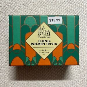 New Iconic Women Trivia Game ~ Skyline Collection by Yellow Cab Games